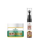 Nature Glow Herbal Under Eye Cream & Caffiene Roll On Combo