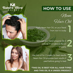 Nature Glow Herbal Neem & Bhringraj Hair Oil Combo