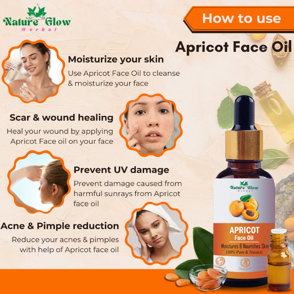 Nature Glow Herbal Apricoat Facial Oil