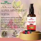 Nature Glow Herbal Alpha Arbutin Face Serum