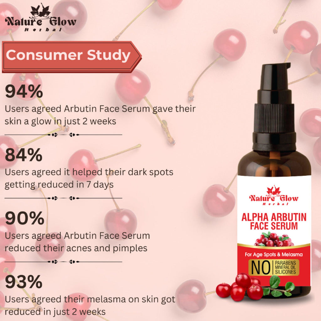Nature Glow Herbal Alpha Arbutin Face Serum
