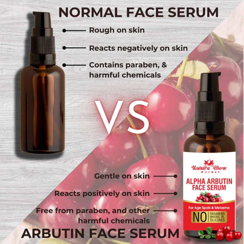 Nature Glow Herbal Alpha Arbutin Face Serum