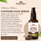 Nature Glow Herbal Caffeine Face Serum Hydrating Face Serum For Glowing Skin