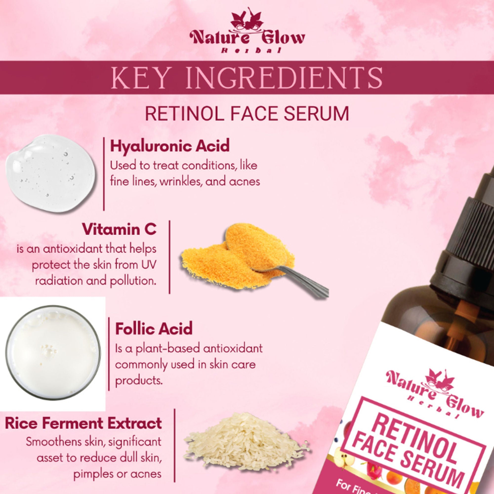 Nature Glow Herbal Retinol Serum