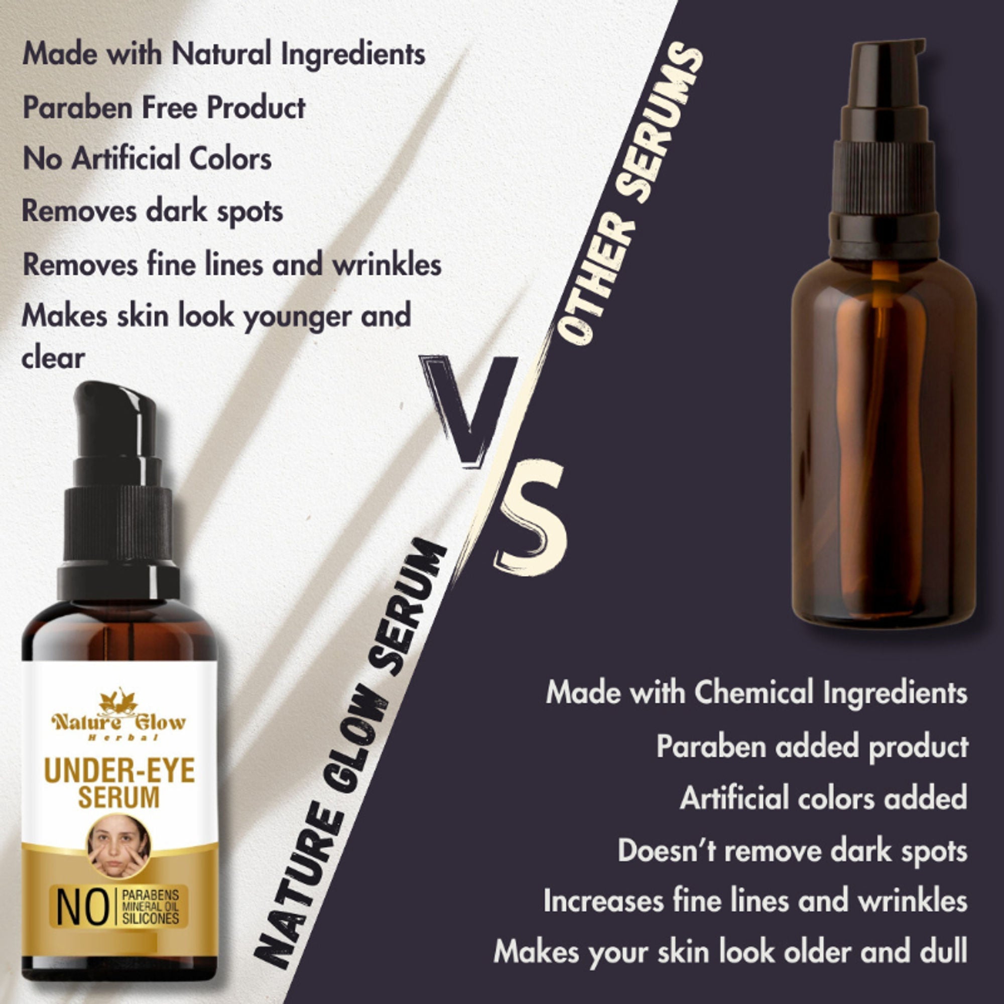 Nature Glow Herbal Under Eye Serum