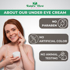 Nature Glow Herbal Under Eye Cream, Brighten, Hydrate