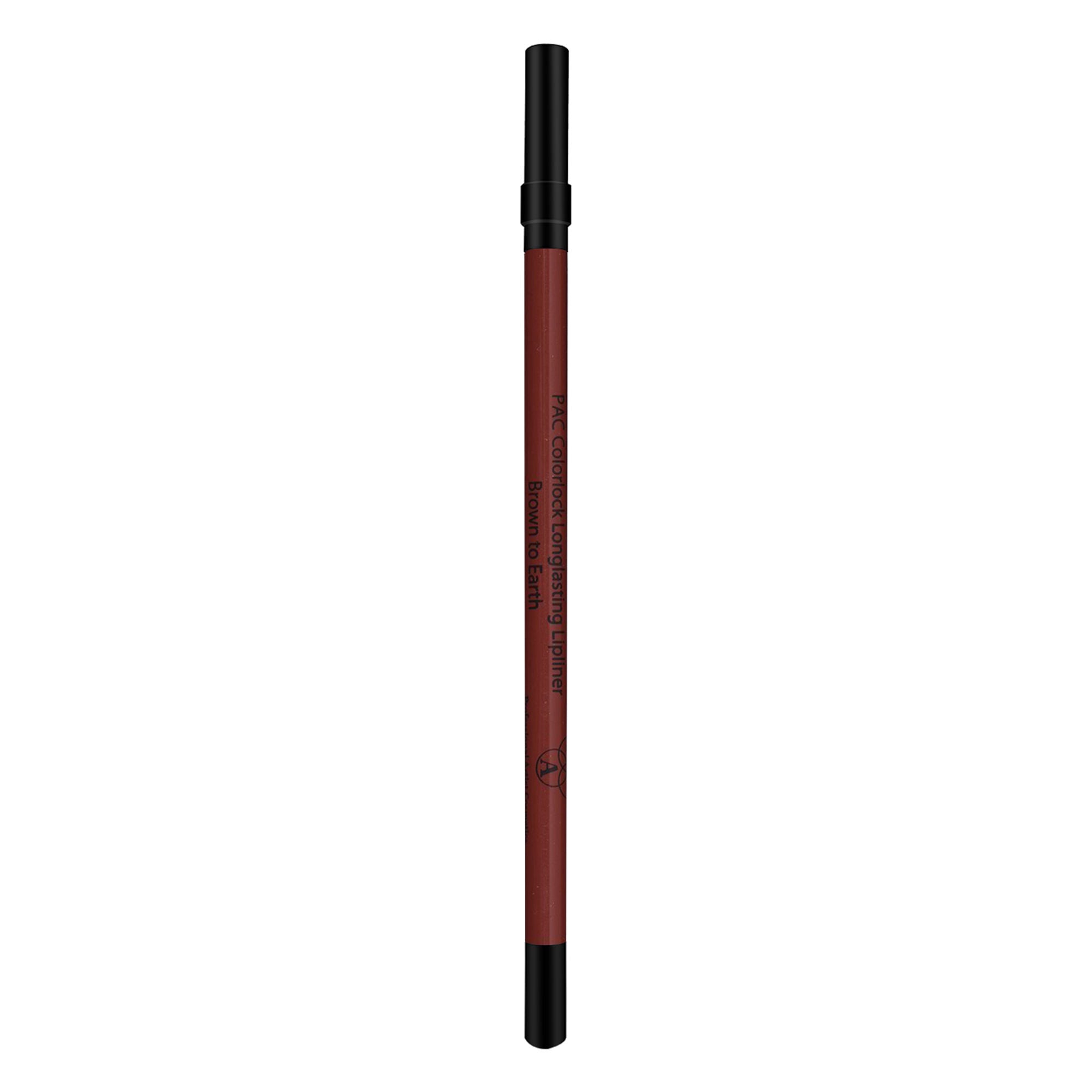 PAC Colorlock Longlasting Lip Liner - Brown To Earth
