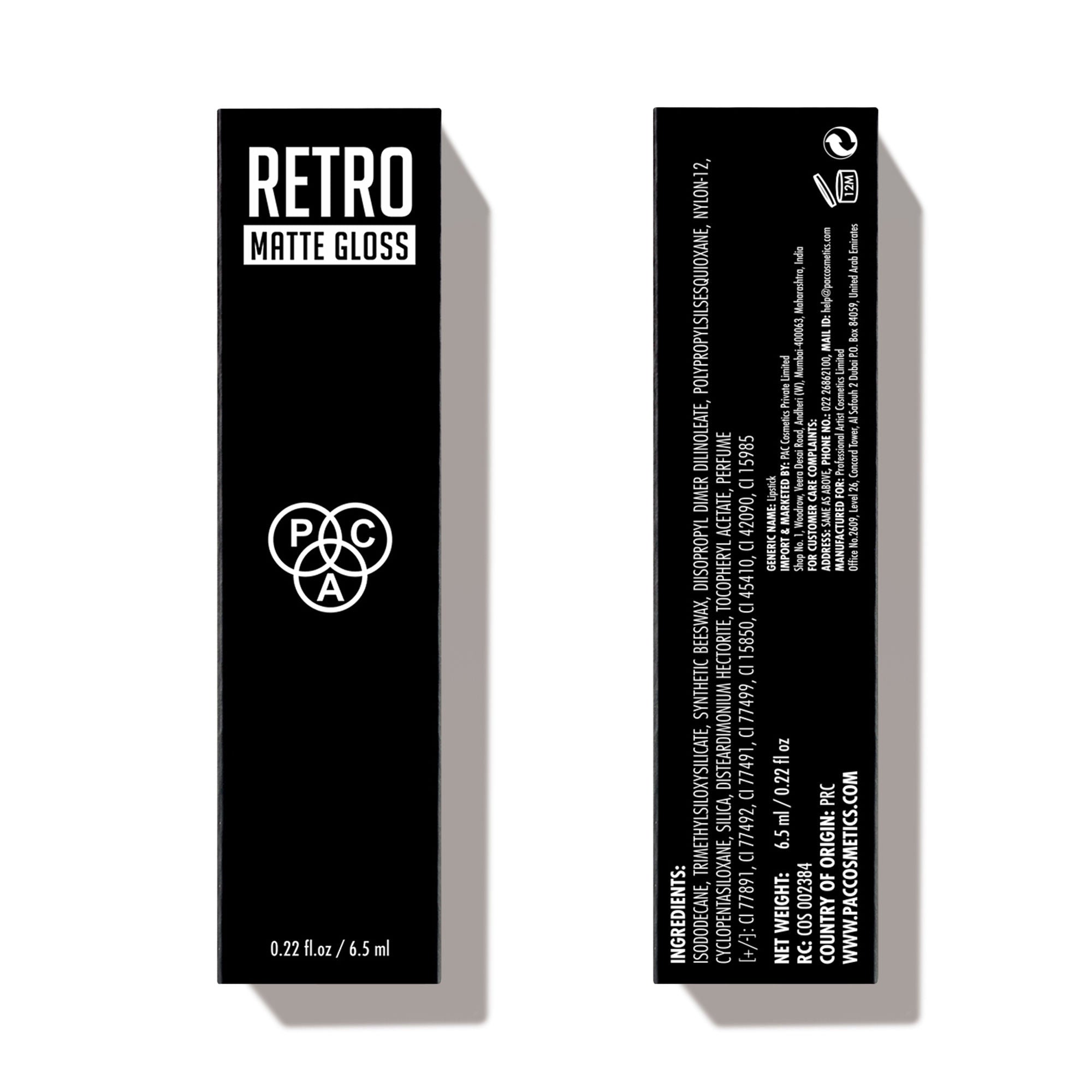 PAC Studio Retro Matte Gloss - 66 First Date