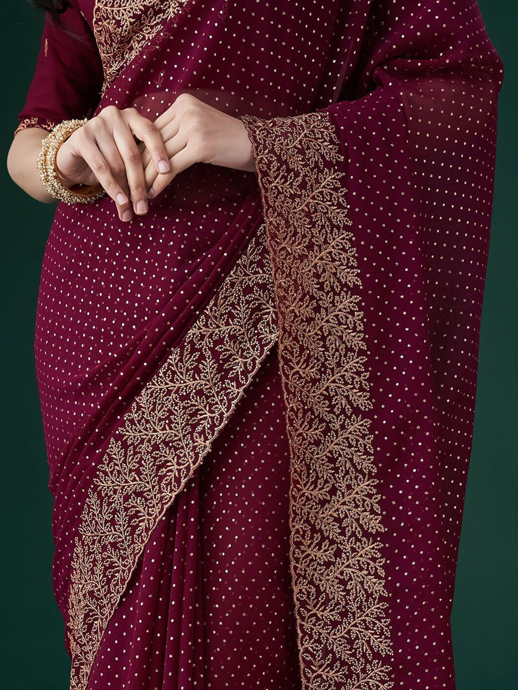 kasee Embroidered Sarees - Distacart
