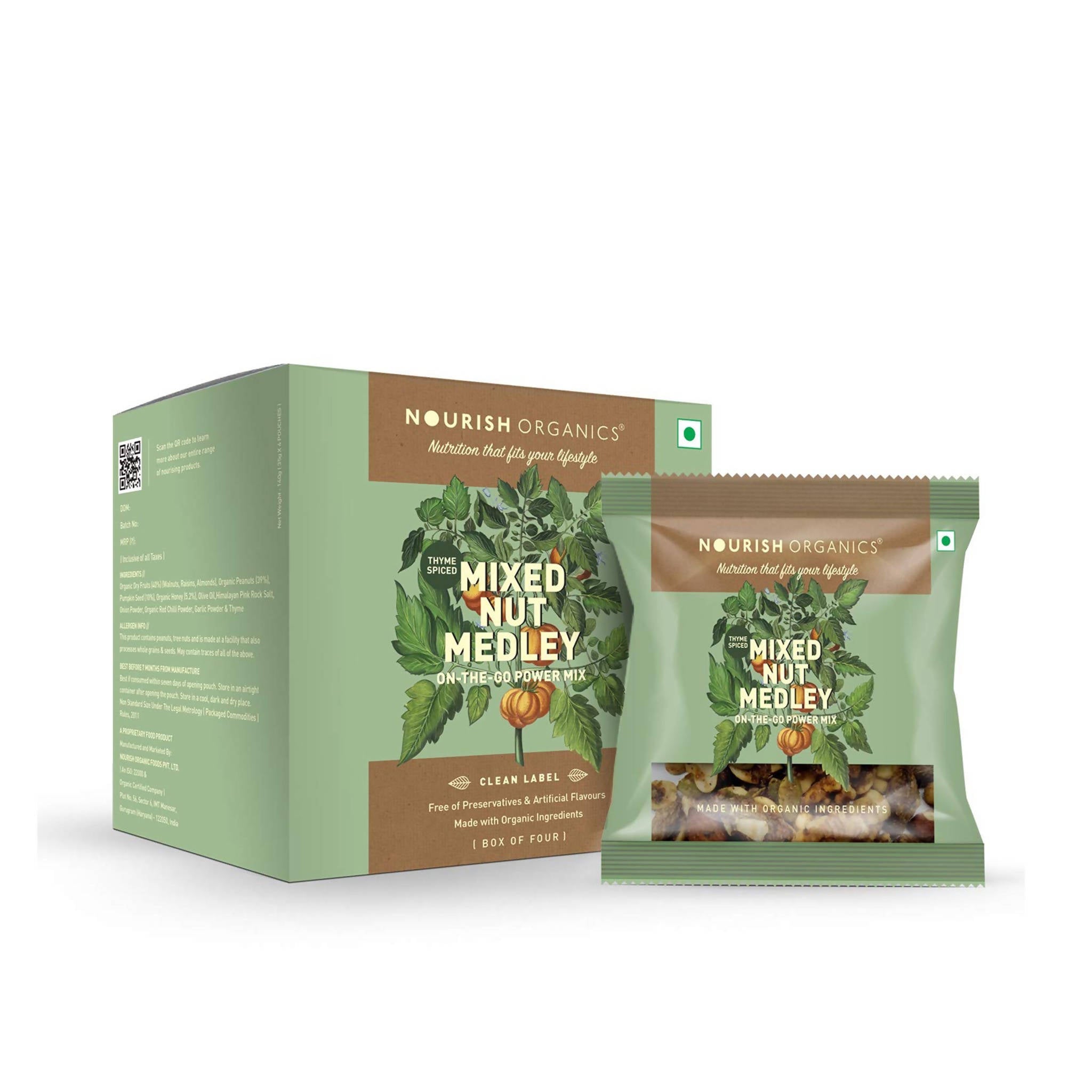 Nourish Organics Mixed Nut Medley