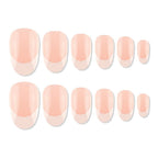 shills professional reusable press on nails french oval spn711