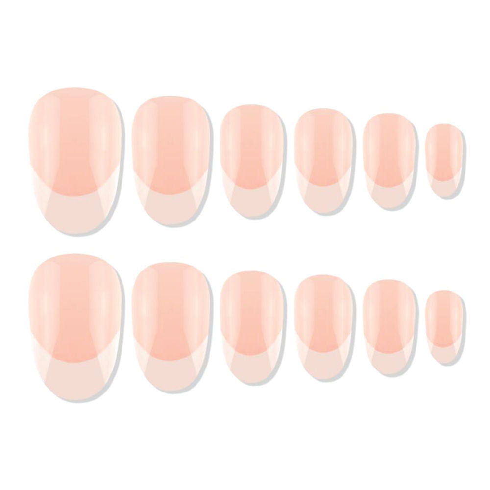 shills professional reusable press on nails french oval spn711