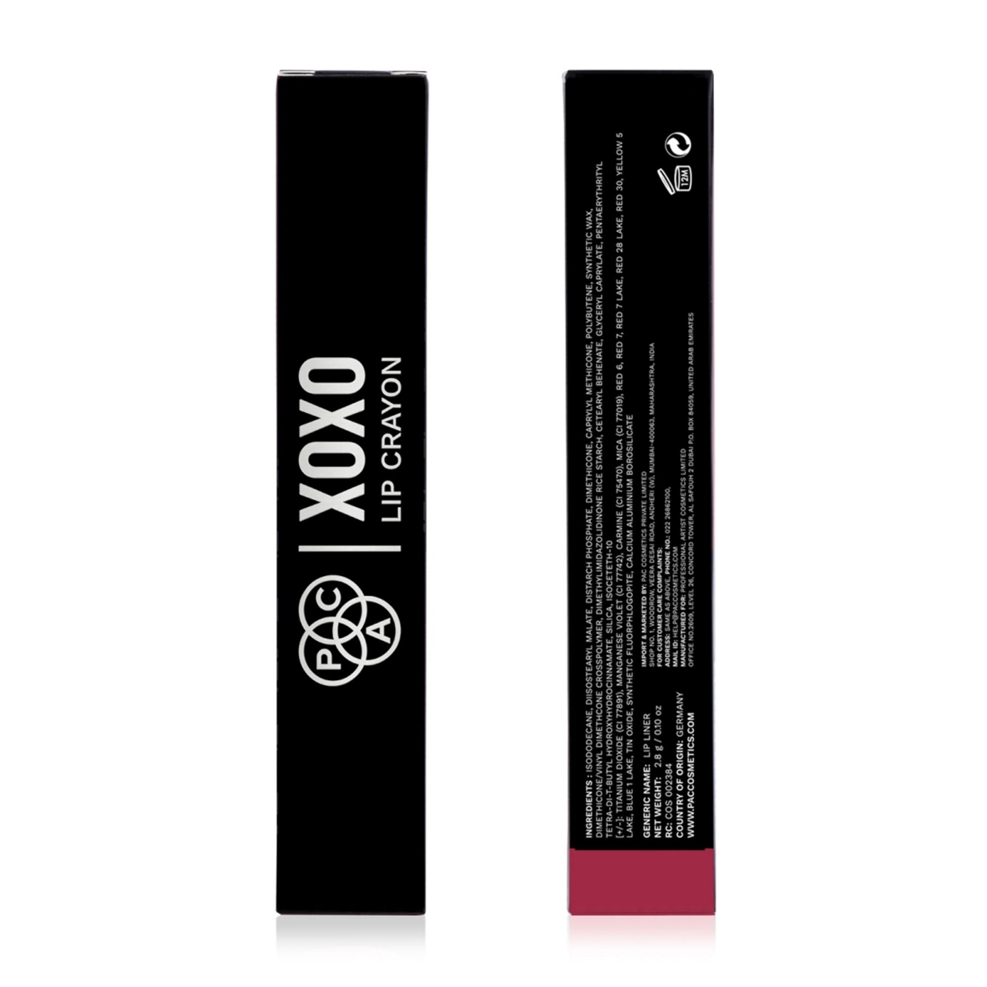 PAC Studio XOXO Lip Crayon - Lovey Dovey