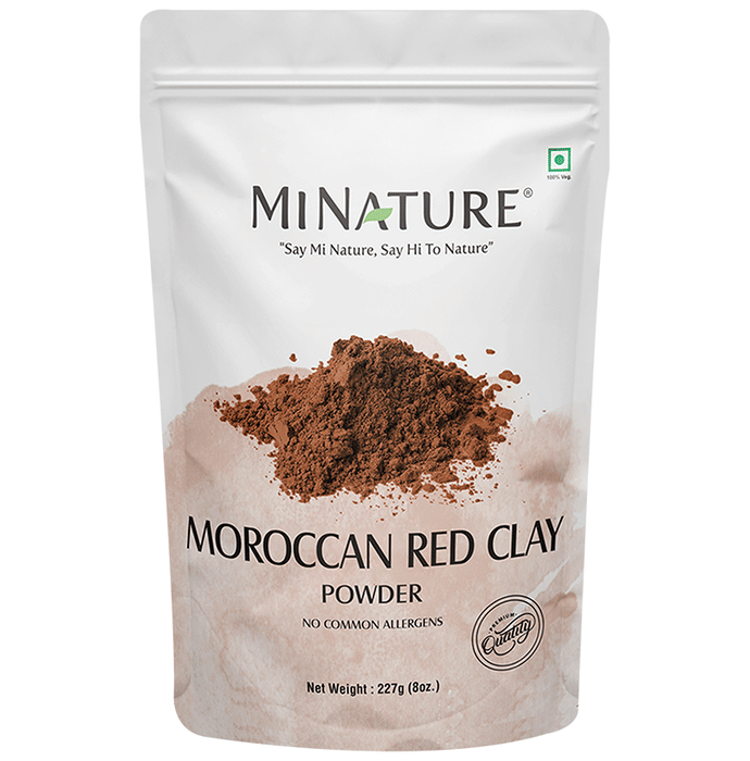 Minature Moroccan Red Clay Powder