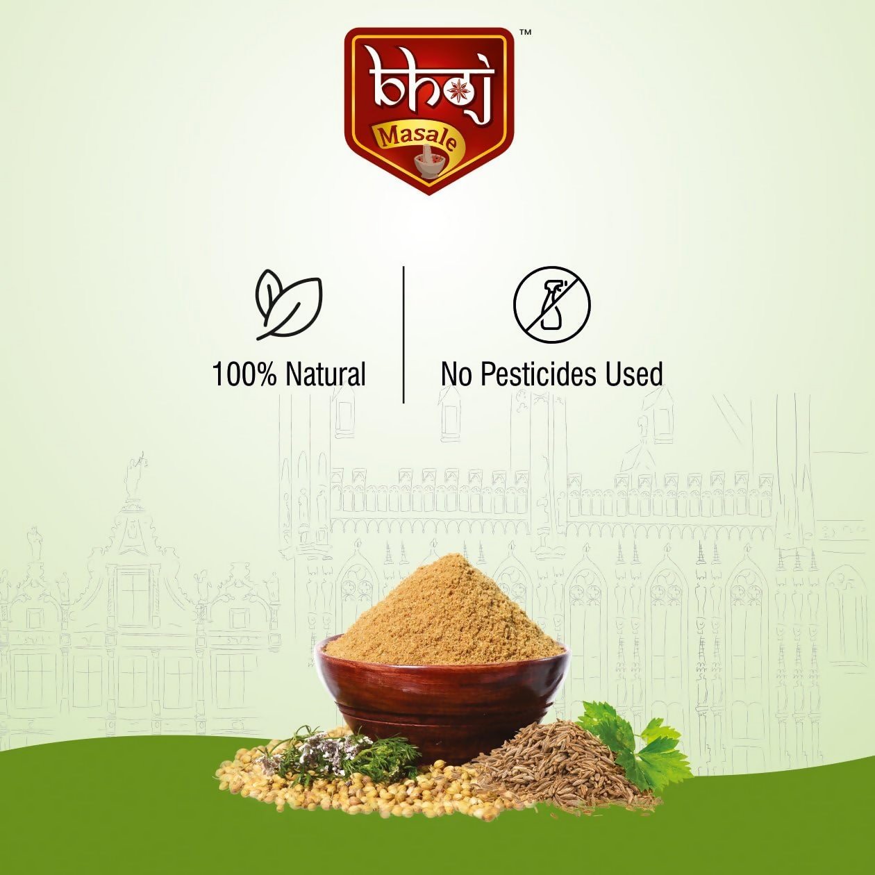 Bhoj Masale Dhania Jeera Powder ( Coriander & Cumin Mixed Spice Blend) - Distacart