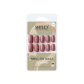 shills professional reusable press on nails square spn555