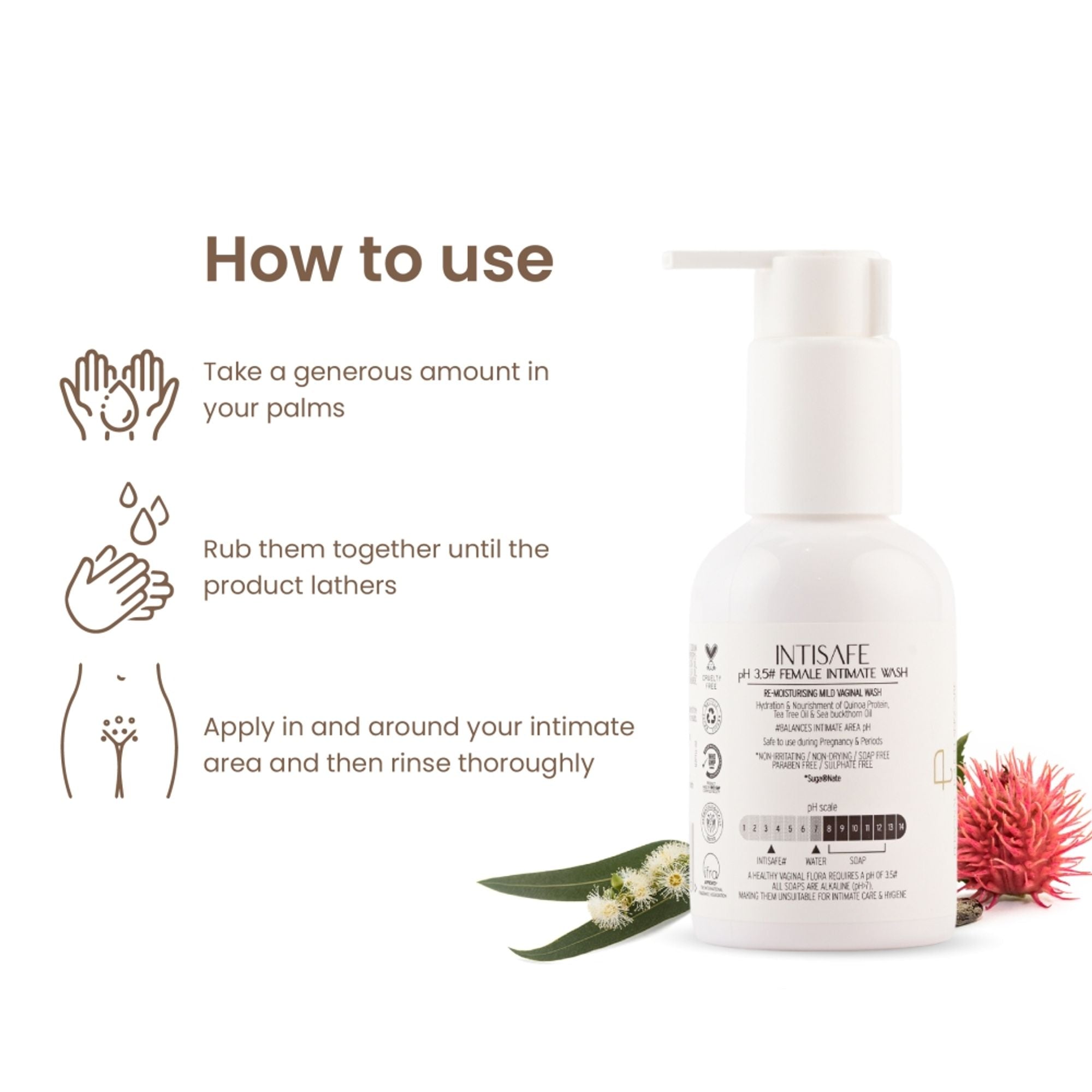 Personal Touch Skincare Skincare Intisafe Ph 3.5 Intimate Wash