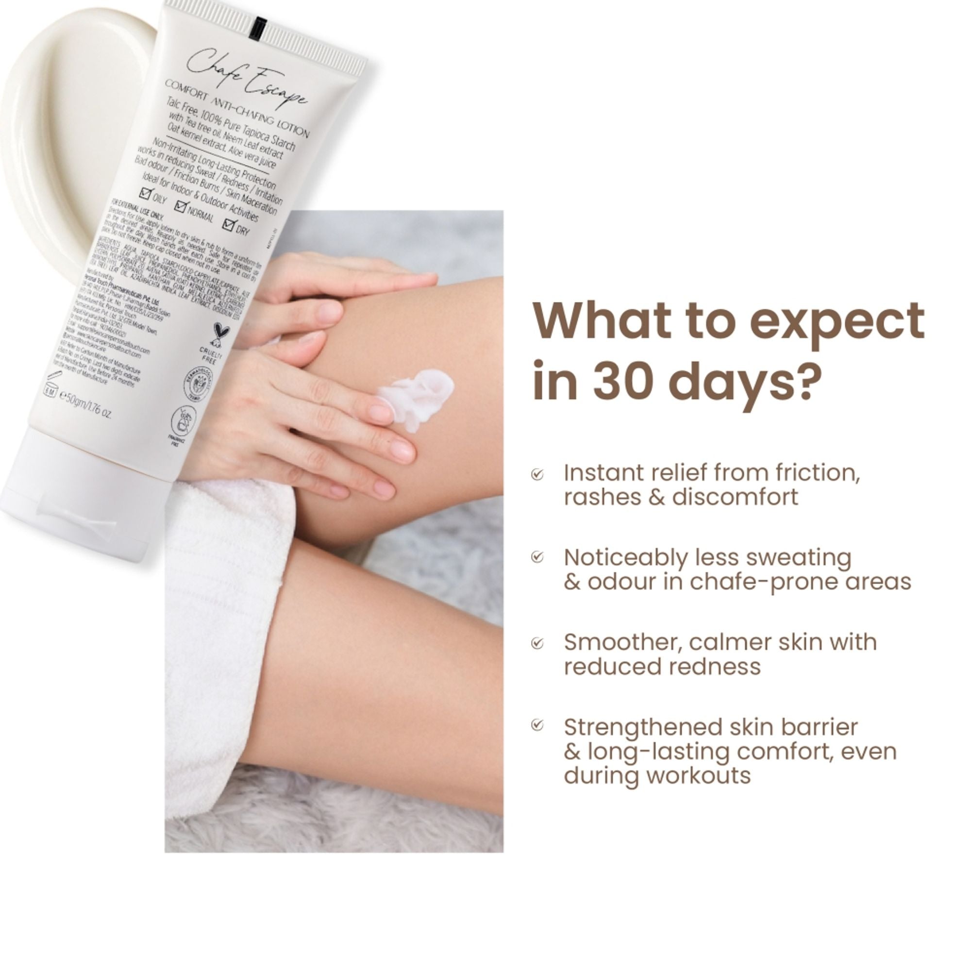Personal Touch Skincare Skincare Chafe Escape Anti Chafing Lotion