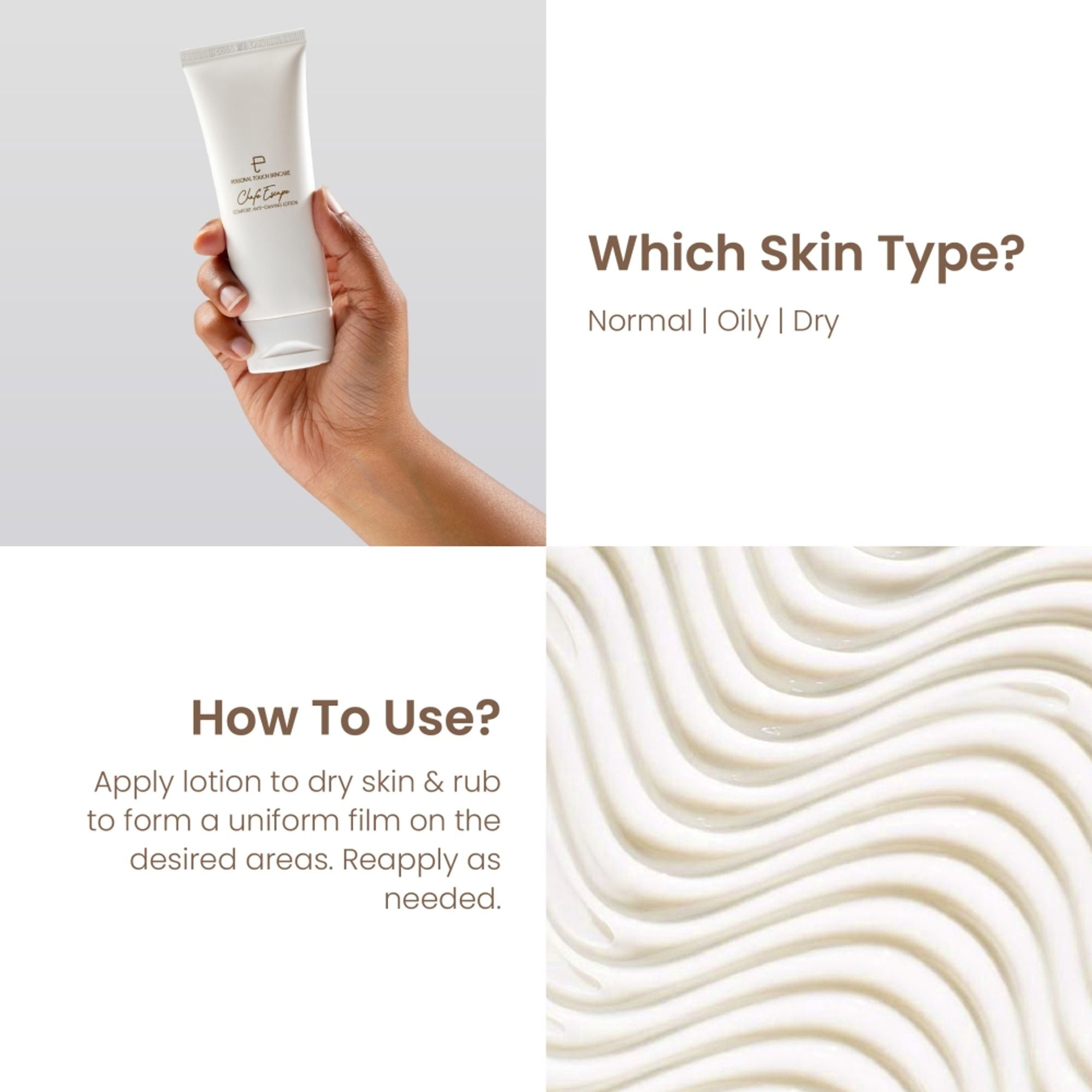 Personal Touch Skincare Skincare Chafe Escape Anti Chafing Lotion