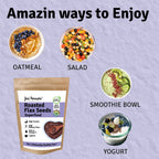 Jus Amazin Roasted Flax Seeds Superfood - Distacart