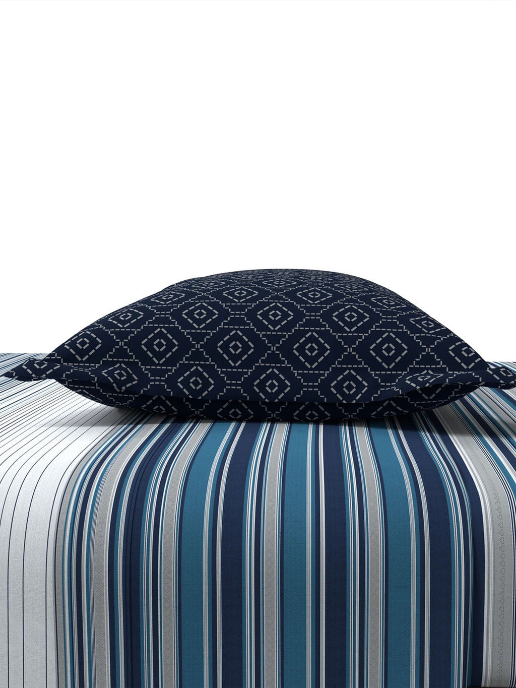 MYTRIDENT Unisex Blue Bedsheets