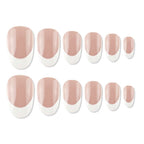 shills professional reusable press on nails french oval spn715