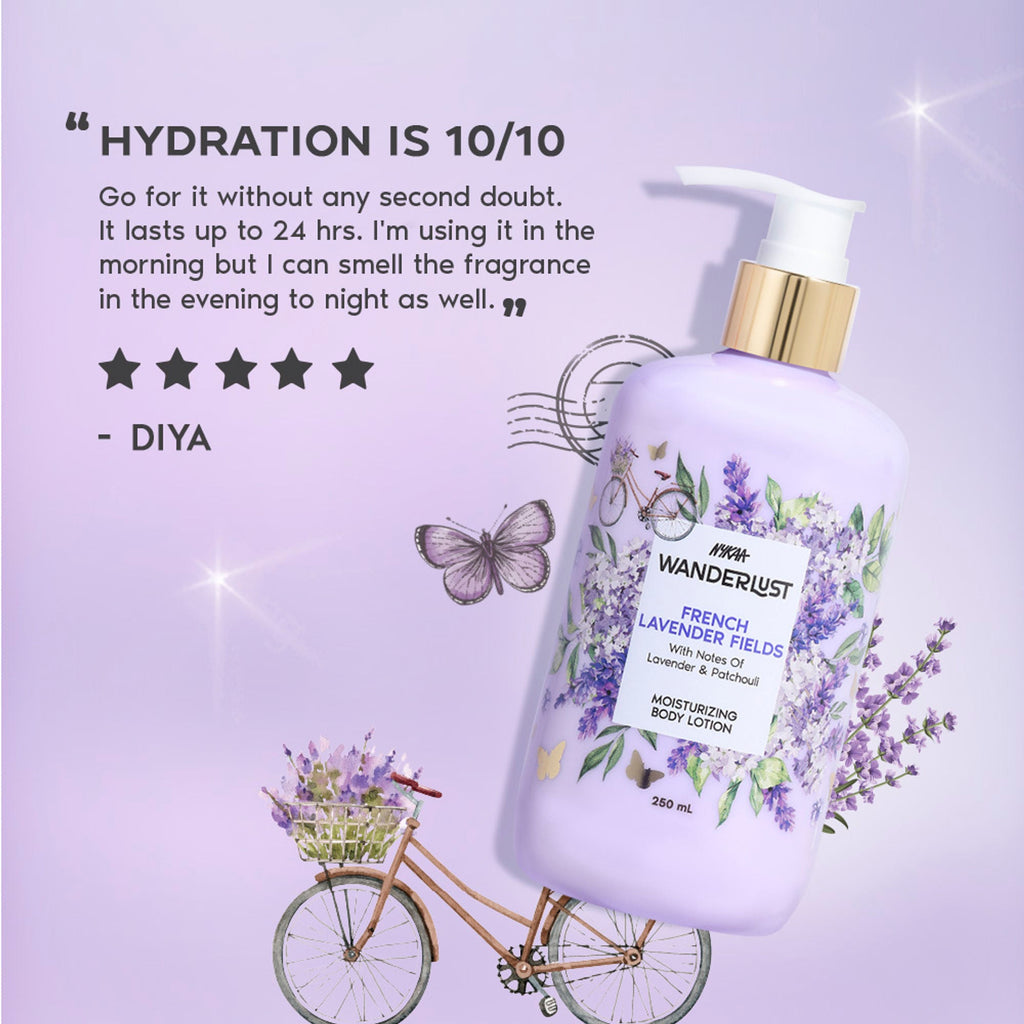 Wanderlust Moisturizing Body Lotion - French Lavender