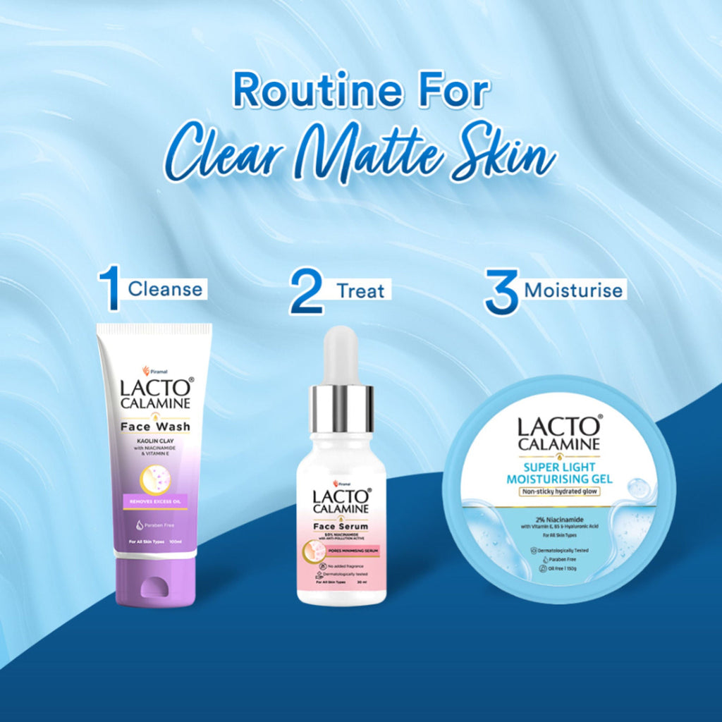 Lacto Calamine Super Light Face Moisturizer Gel For Oily Skin & Hydrated Glow