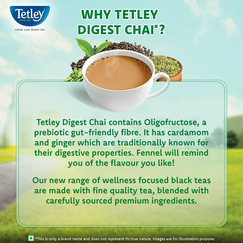 Tetley Digest Chai Loose Leaf Black Tea