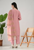 Joban Fashion Onion Premium Pure Viscose Print Dola With Handwork Kurta Set