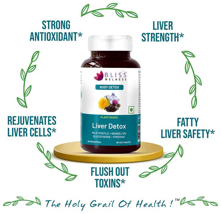 Bliss Welness Liver Detox Veg Tablet