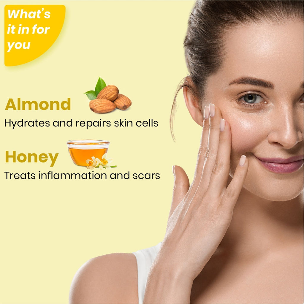 Matt Look Instant Tan Removal With Almond & Honey Dead Skin Removal Gel