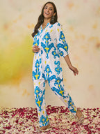 Indo Era Women Printed Regular Kurti with Trousers - Distacart