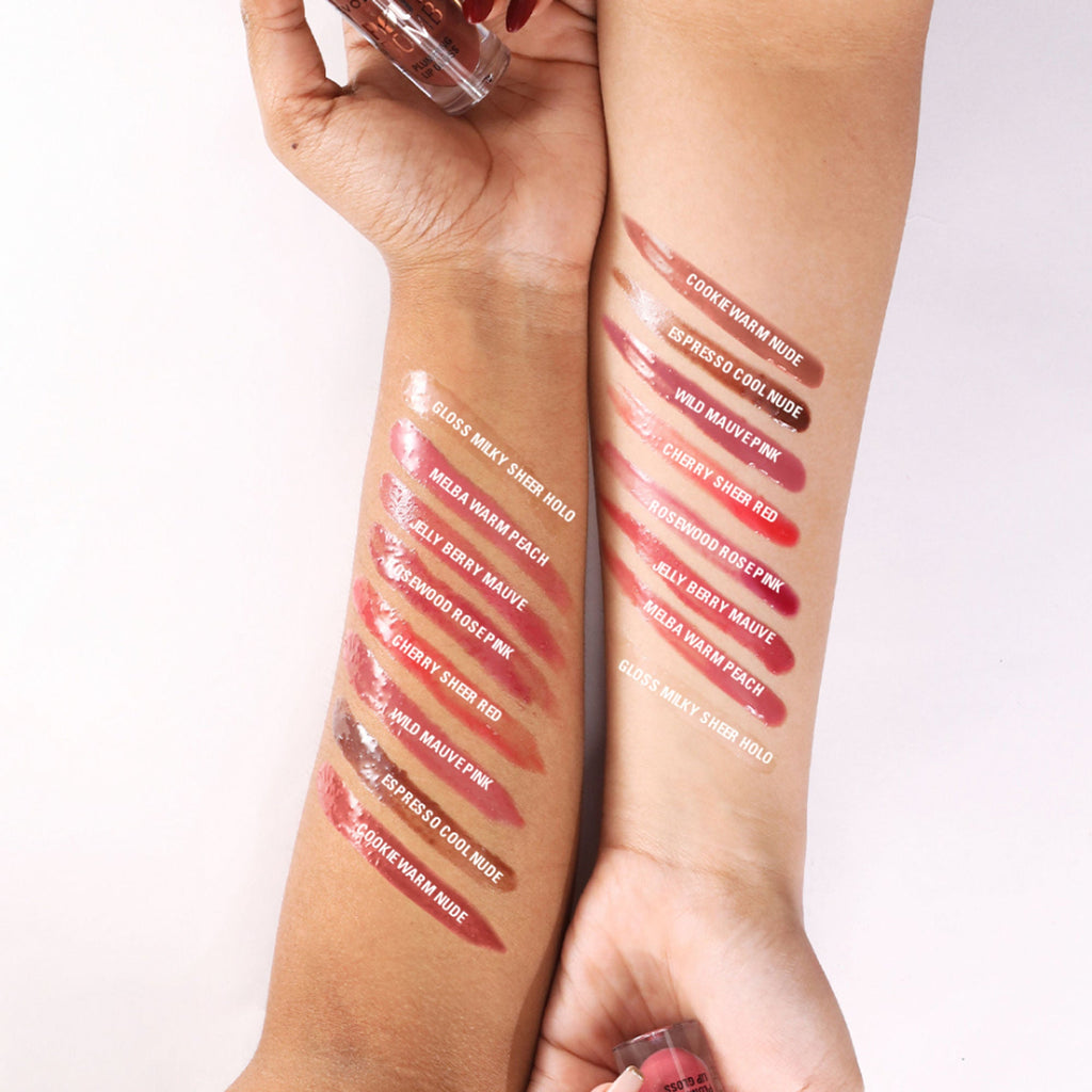 Makeup Revolution Pout Bomb Plumping Gloss - Melba Warm Peach