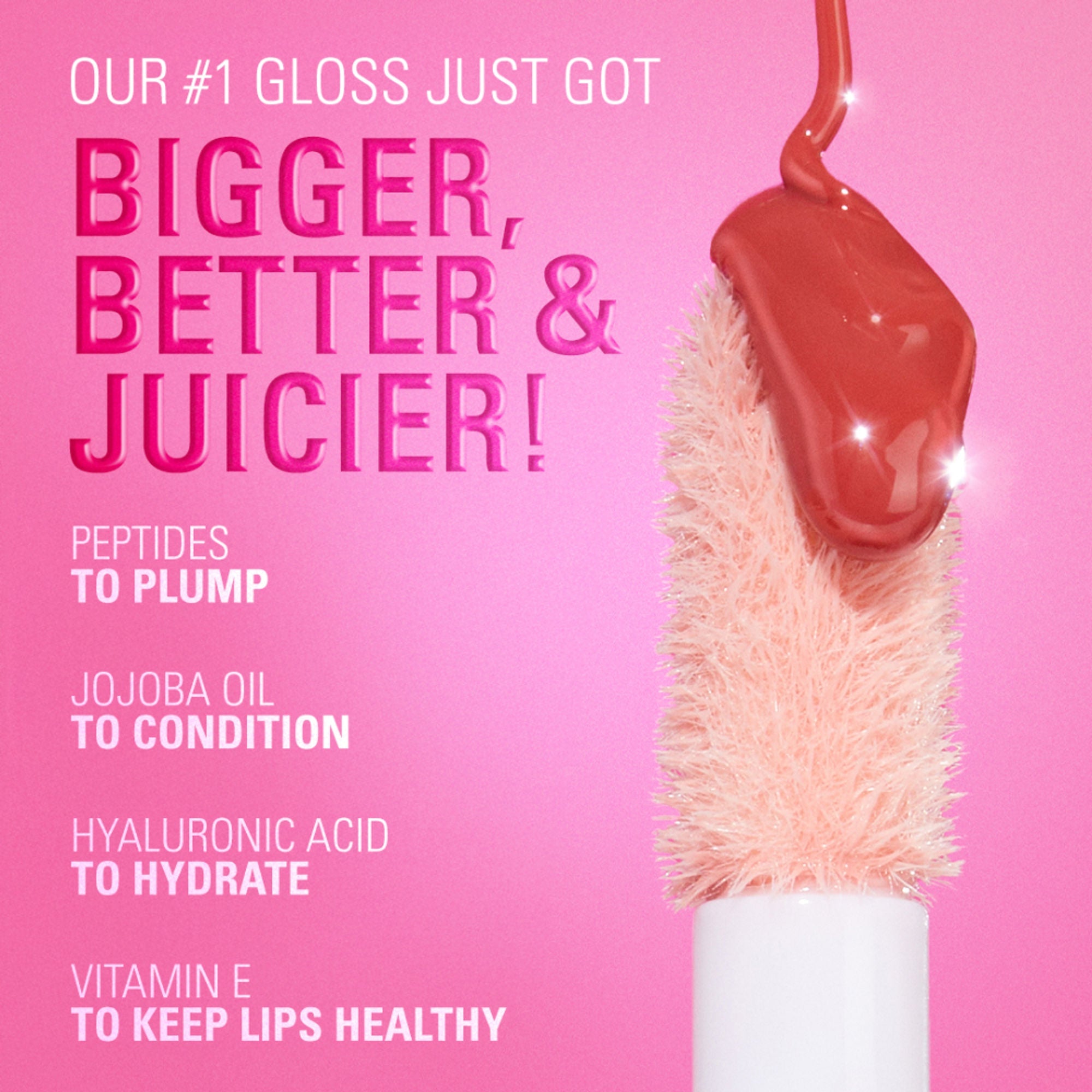 Makeup Revolution Pout Bomb Plumping Gloss - Jelly Berry Mauve - Distacart