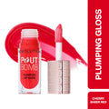 Makeup Revolution Pout Bomb Plumping Gloss - Cherry Sheer Red