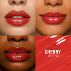 Makeup Revolution Pout Bomb Plumping Gloss - Cherry Sheer Red