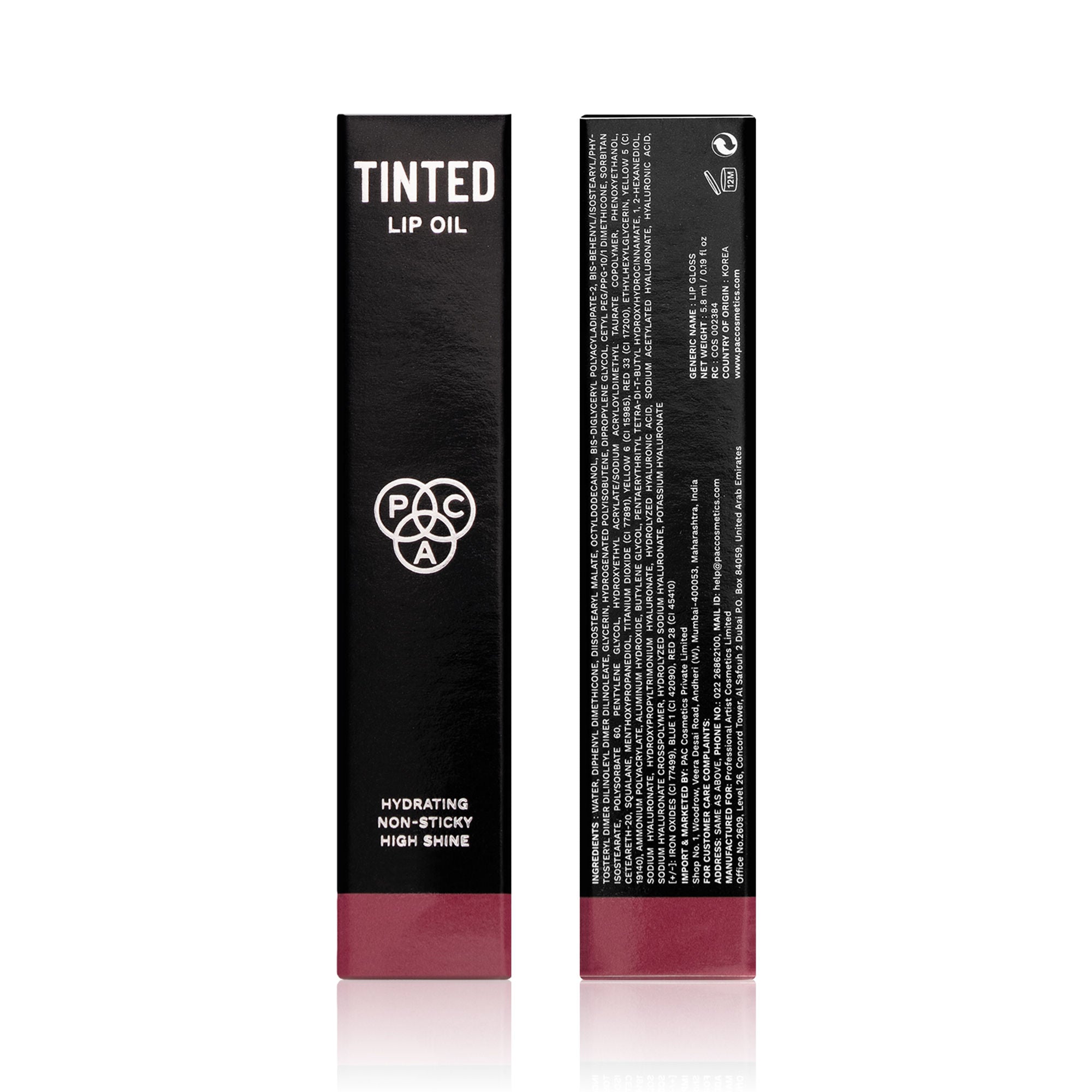 PAC Studio Tinted Lip Oil - Dream Girl