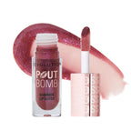Makeup Revolution Pout Bomb Shimmer Lip Gloss - Berry Lusture