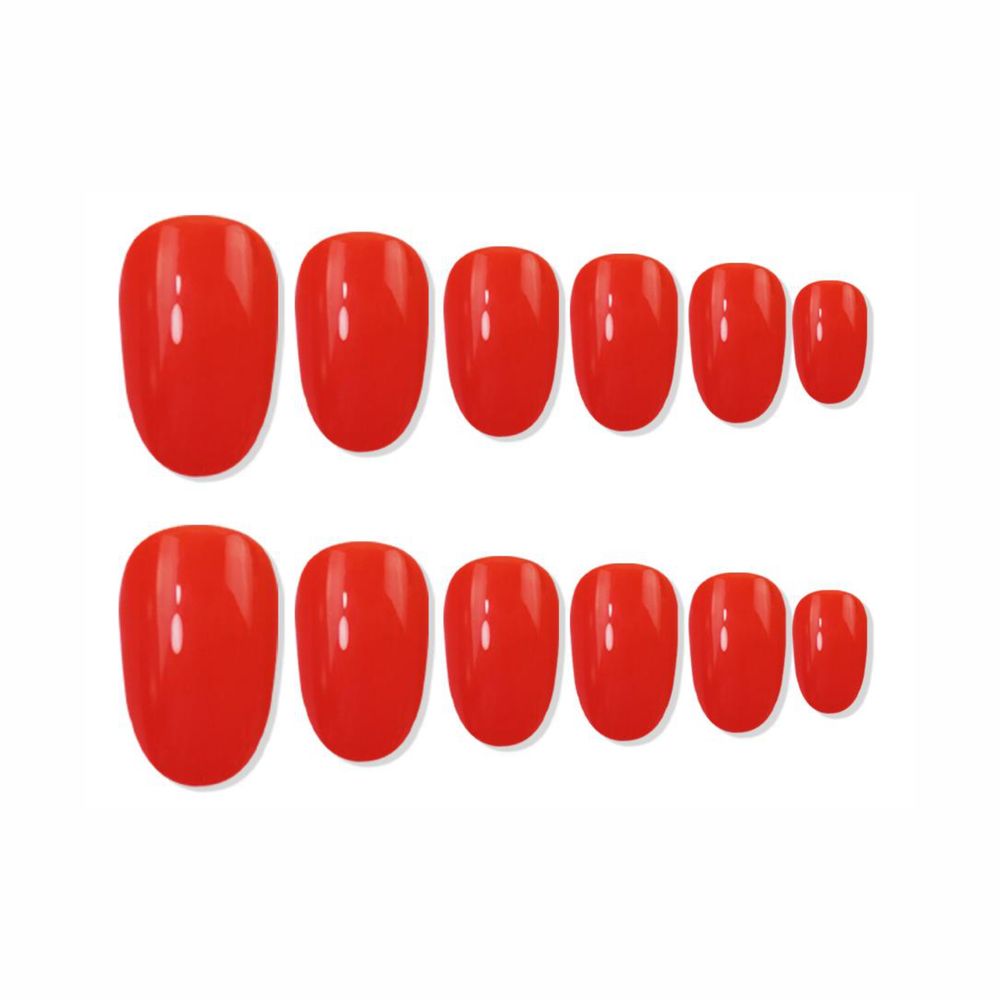 shills professional reusable press on nails oval spn529