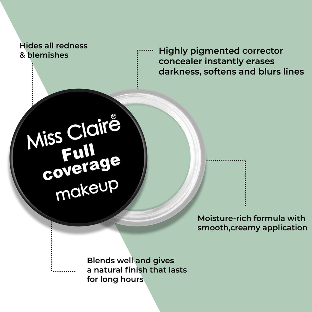 Miss Claire Full Coverage Makeup + Concealer - 16 - Distacart