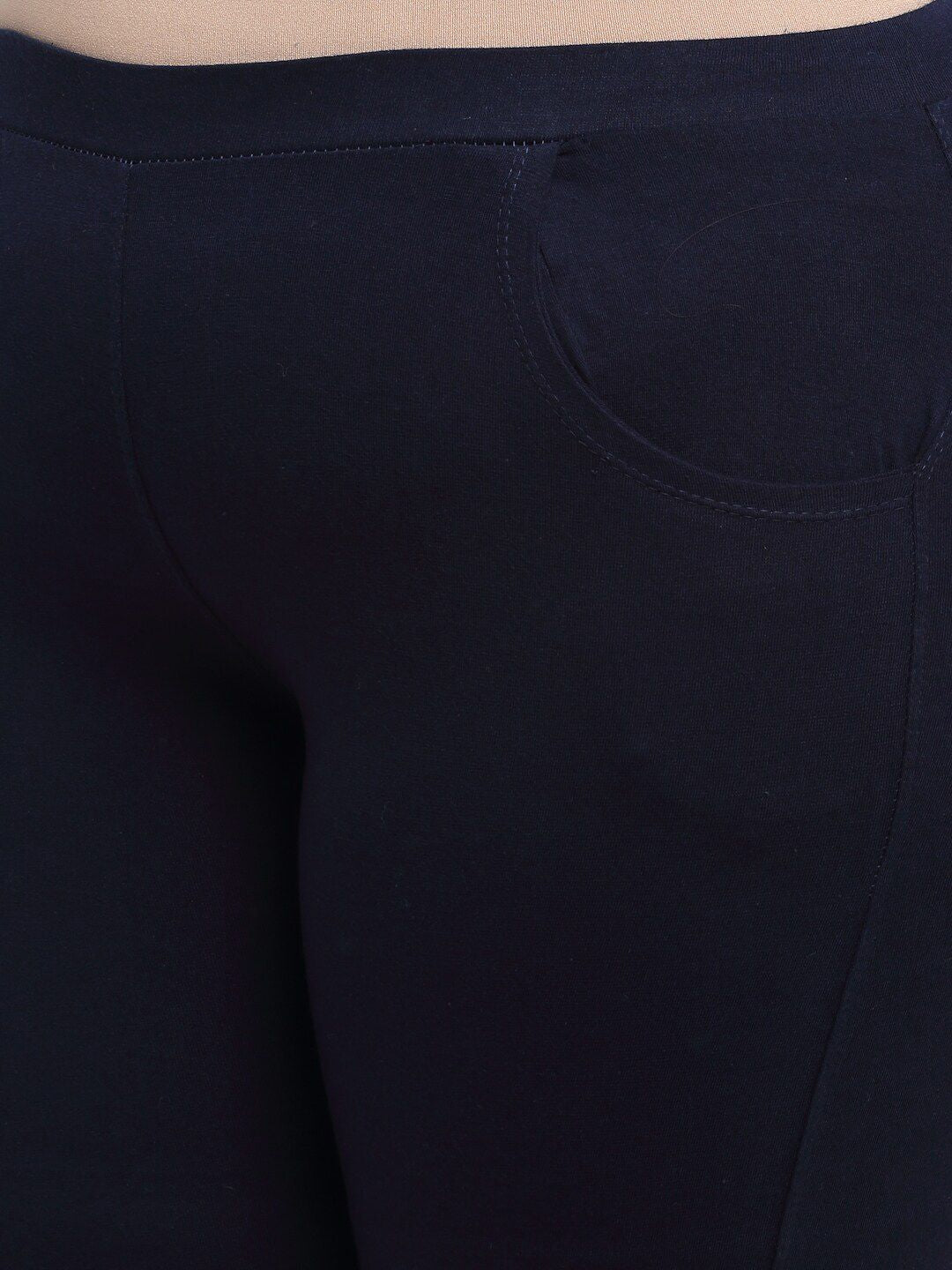 TAG 7 Women Plus Size Cotton Ankle Length Leggings