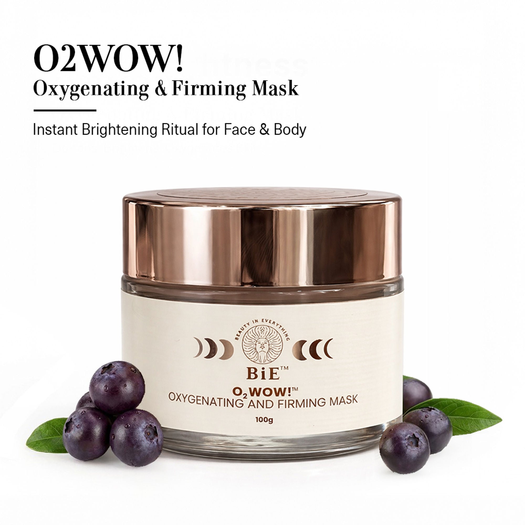 BiE O2wow!- Oxygenating & Firming Mask - 100gm