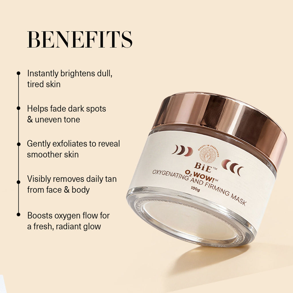 BiE O2wow!- Oxygenating & Firming Mask - Distacart