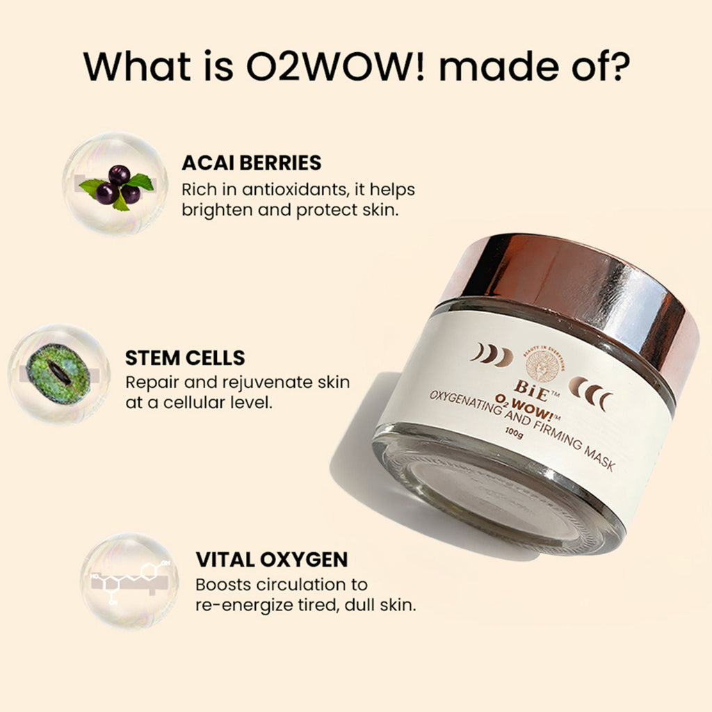 BiE O2wow!- Oxygenating & Firming Mask - Distacart