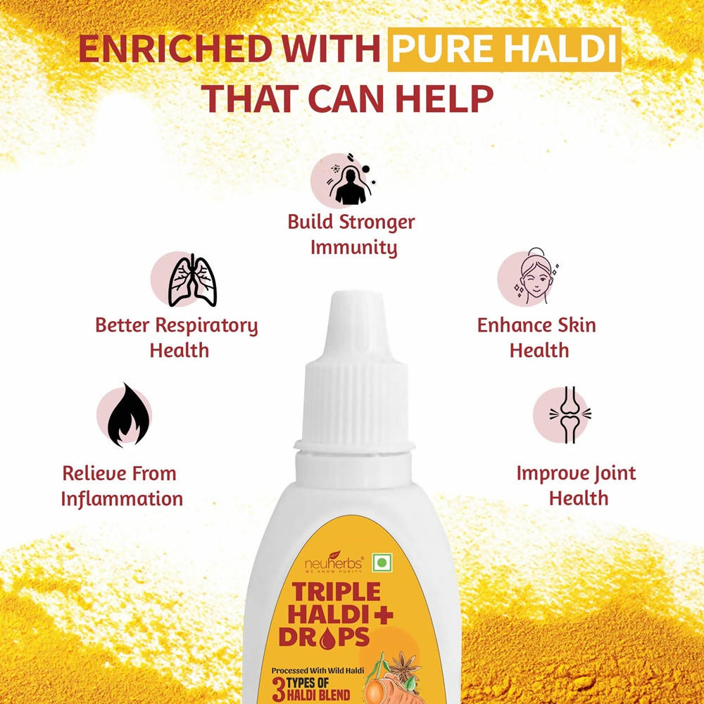 Neuherbs Triple Haldi Plus Drops