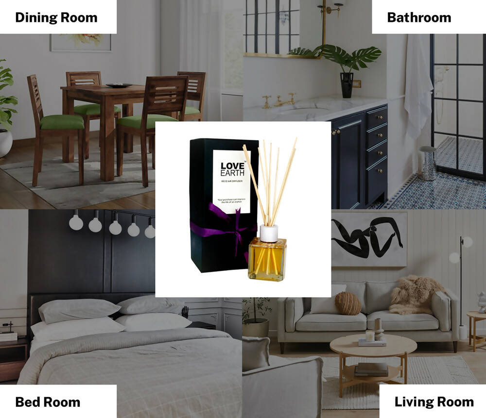 Love Earth Reed Diffuser - Lavender