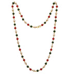 Gold-Polished Alloy Multi Matarmala Chain - The Pari