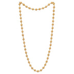 Gold-Polished Alloy Brass Beaded Matarmala Chain - The Pari