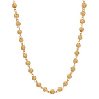 Gold-Polished Alloy Brass Beaded Matarmala Chain - The Pari